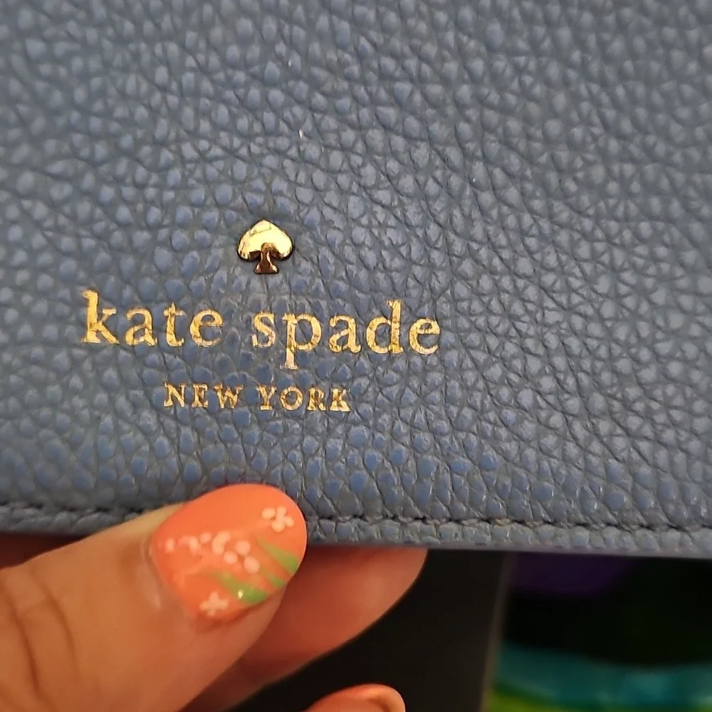Kate Spade Blue Crossbody Bag In GREAT CONDITION